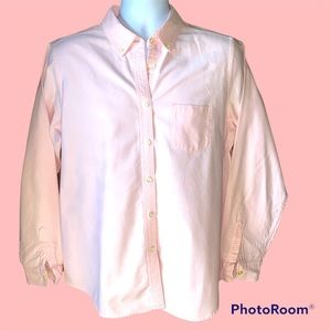 L.L Bean Large Pink Button Up Shirt